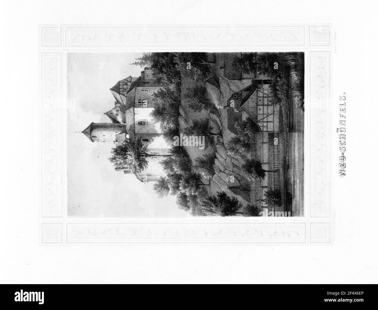 Neuschönfels Foto Stock