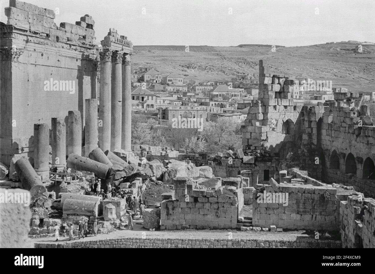 Bacchustempel Foto Stock