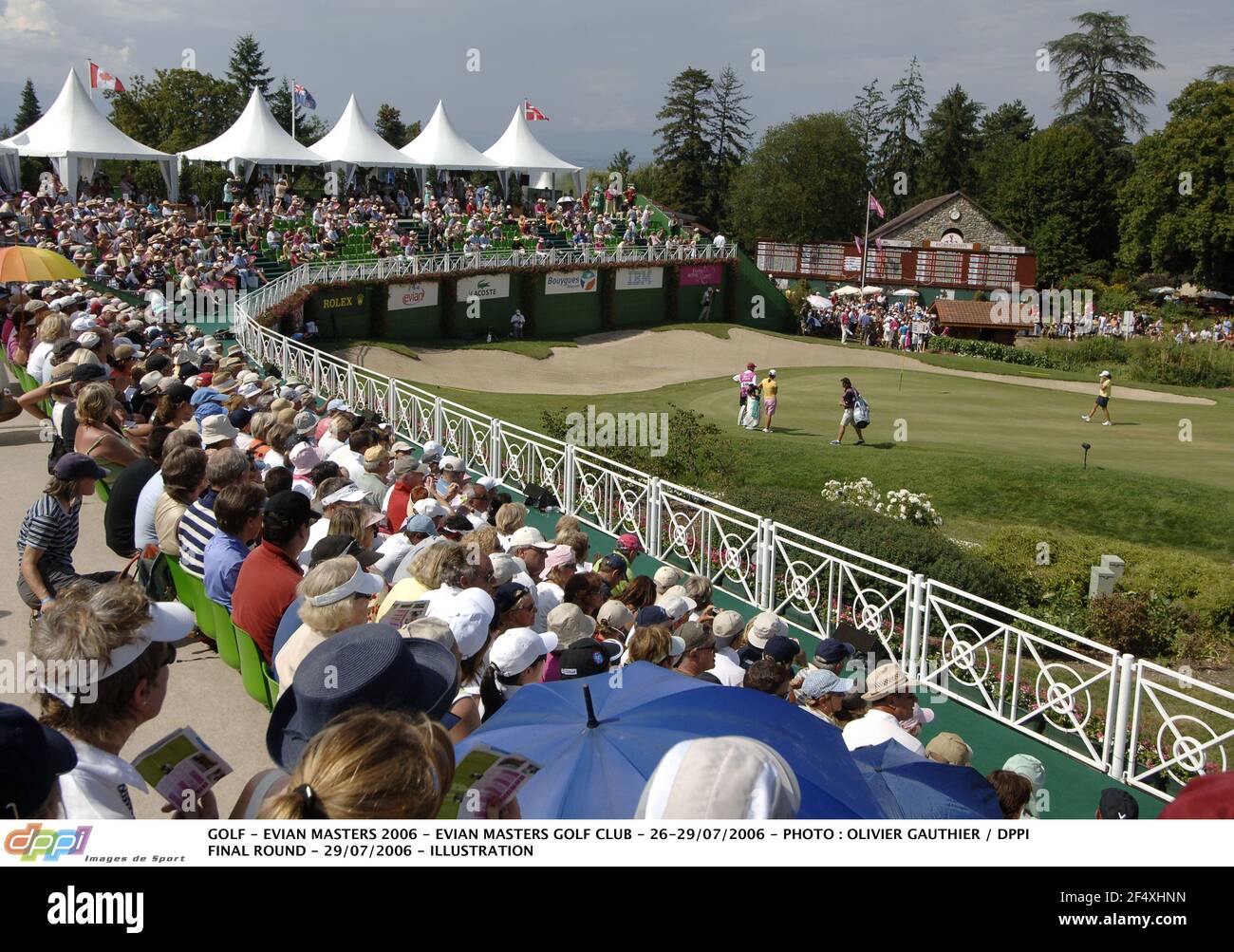 GOLF - EVIAN MASTERS 2006 - EVIAN MASTERS GOLF CLUB - 26-29/07/2006 - FOTO : OLIVIER GAUTHIER / DPPI FINALE TURNO - 29/07/2006 - ILLUSTRAZIONE Foto Stock