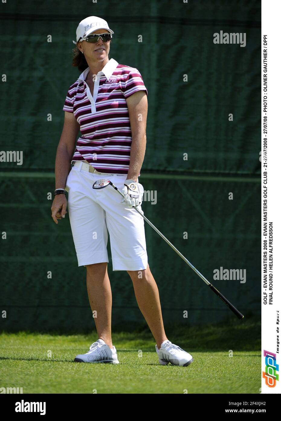 GOLF - EVIAN MASTERS 2008 - EVIAN MASTERS GOLF CLUB - 21-27/07/2008 - 27/07/08 - FOTO : OLIVIER GAUTHIER / FINALE DPPI / HELEN ALFREDSSON Foto Stock