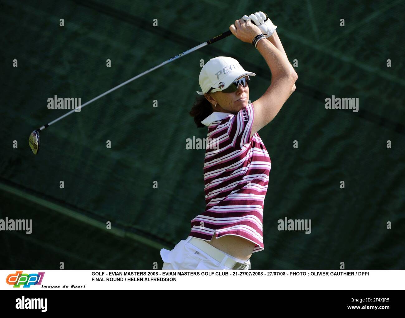 GOLF - EVIAN MASTERS 2008 - EVIAN MASTERS GOLF CLUB - 21-27/07/2008 - 27/07/08 - FOTO : OLIVIER GAUTHIER / FINALE DPPI / HELEN ALFREDSSON Foto Stock