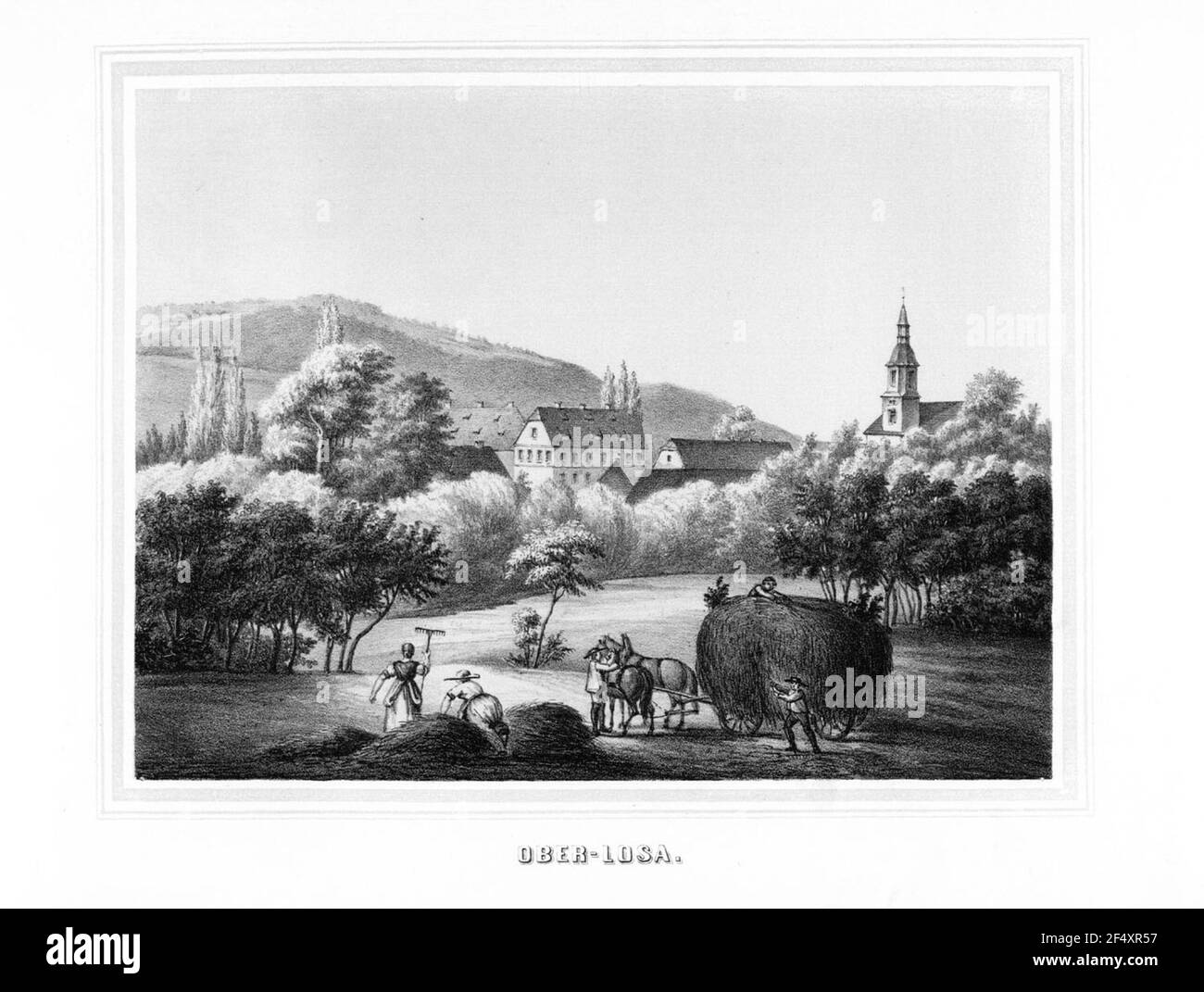 Oberlosa Foto Stock