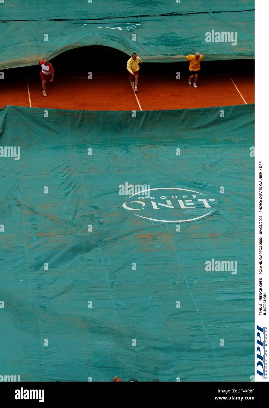 TENNIS - APERTURA FRANCESE - ROLAND GARROS 2002 - 09/06/2002 - FOTO: OLIVIER GAUTHIER / ILLUSTRAZIONE DPPI Foto Stock