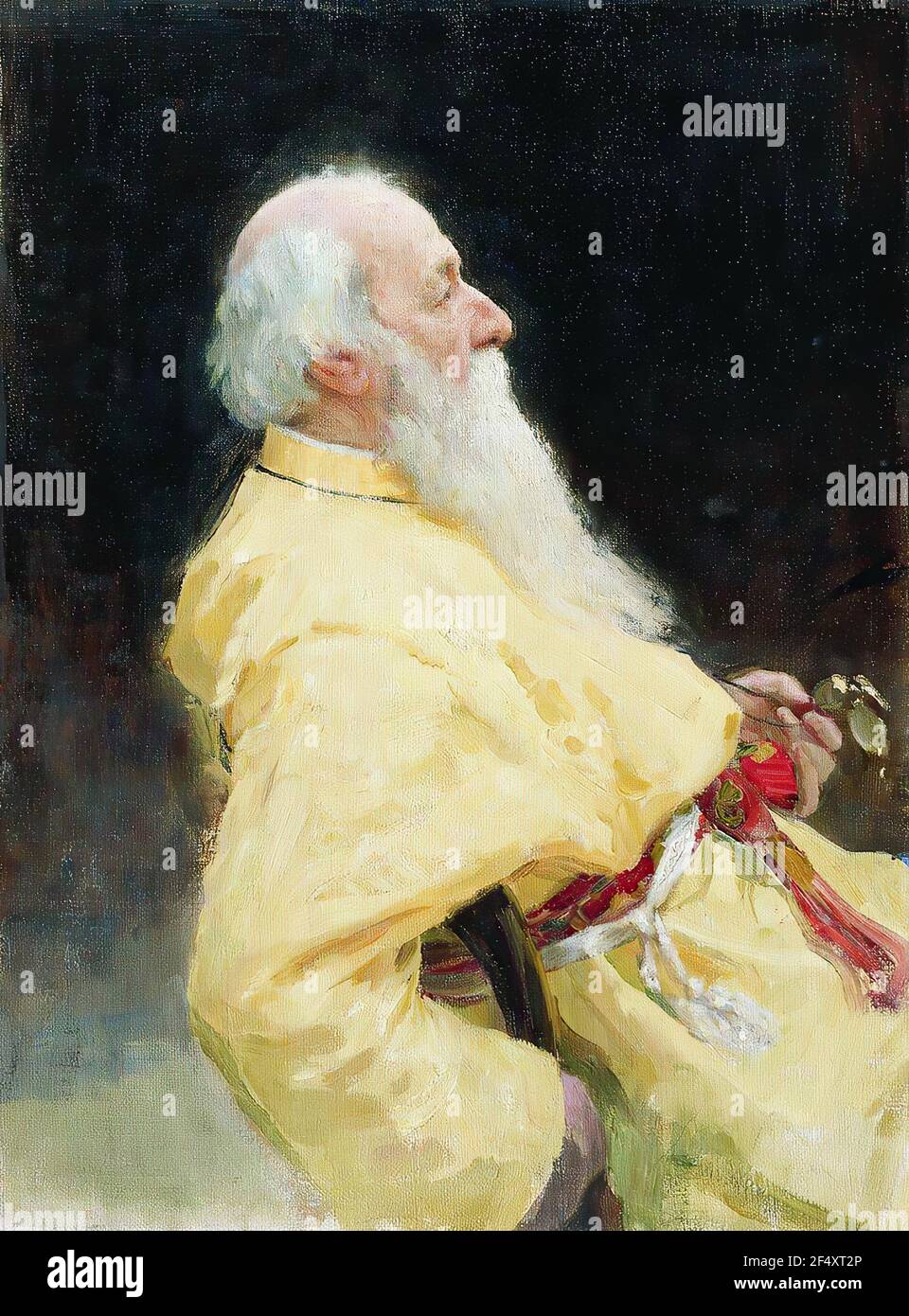 Ilya Repin - Ritratto V Stasov 1905 Foto Stock