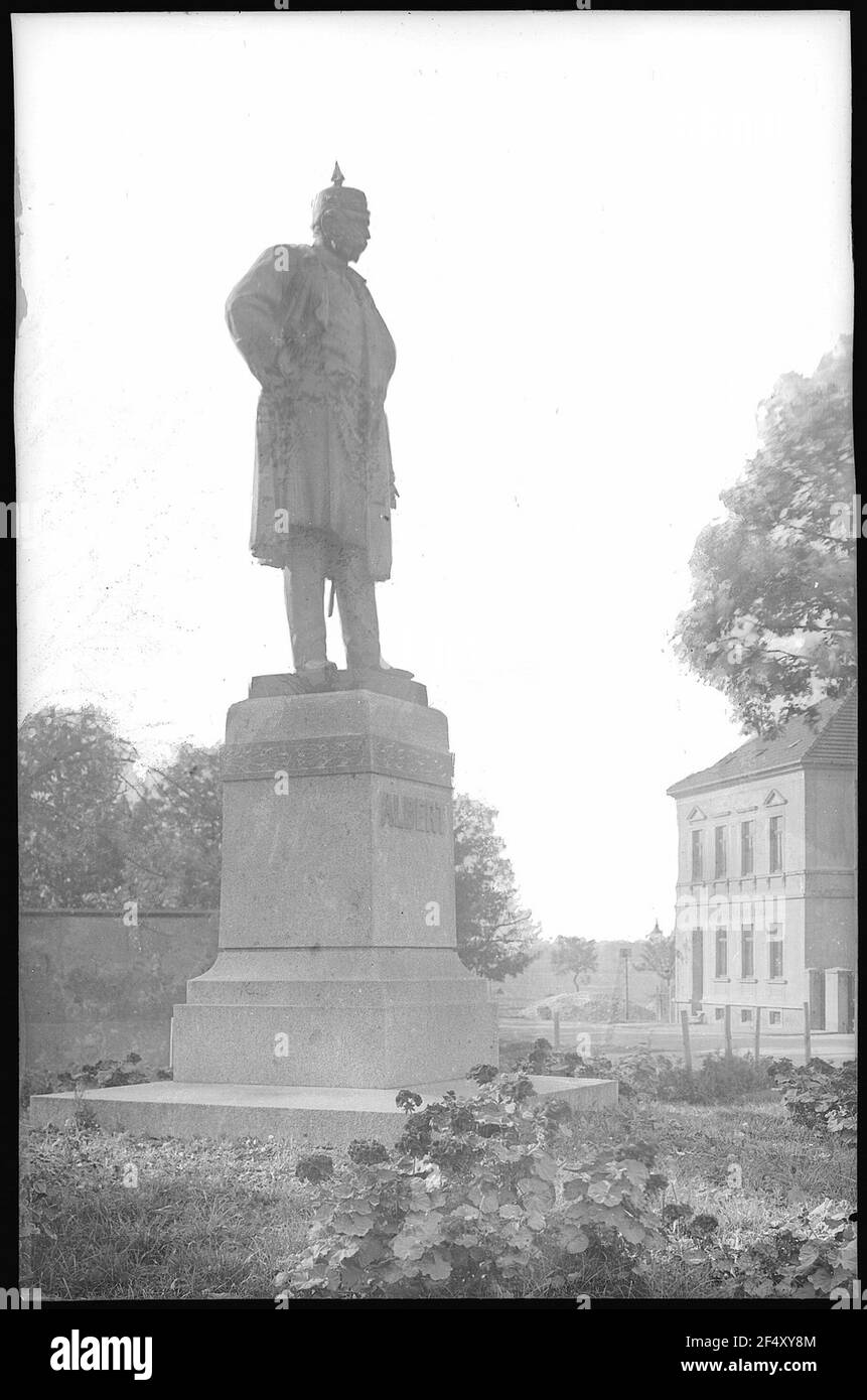 Frohburg. Re - Alberto - Memorial Foto Stock