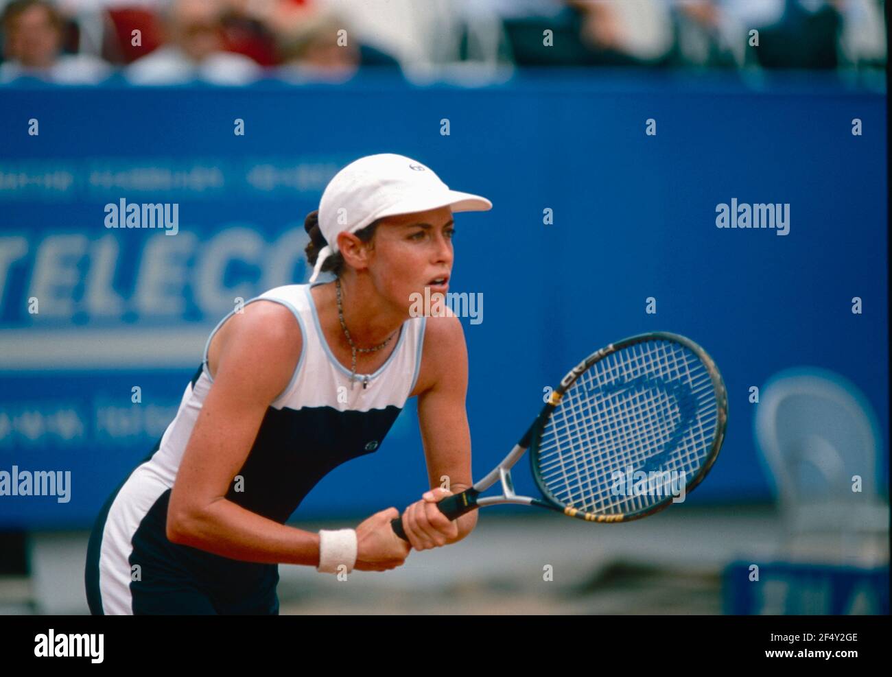 Il tennista sudafricano Joannette Kruger, Open Italiano 2001 Foto Stock