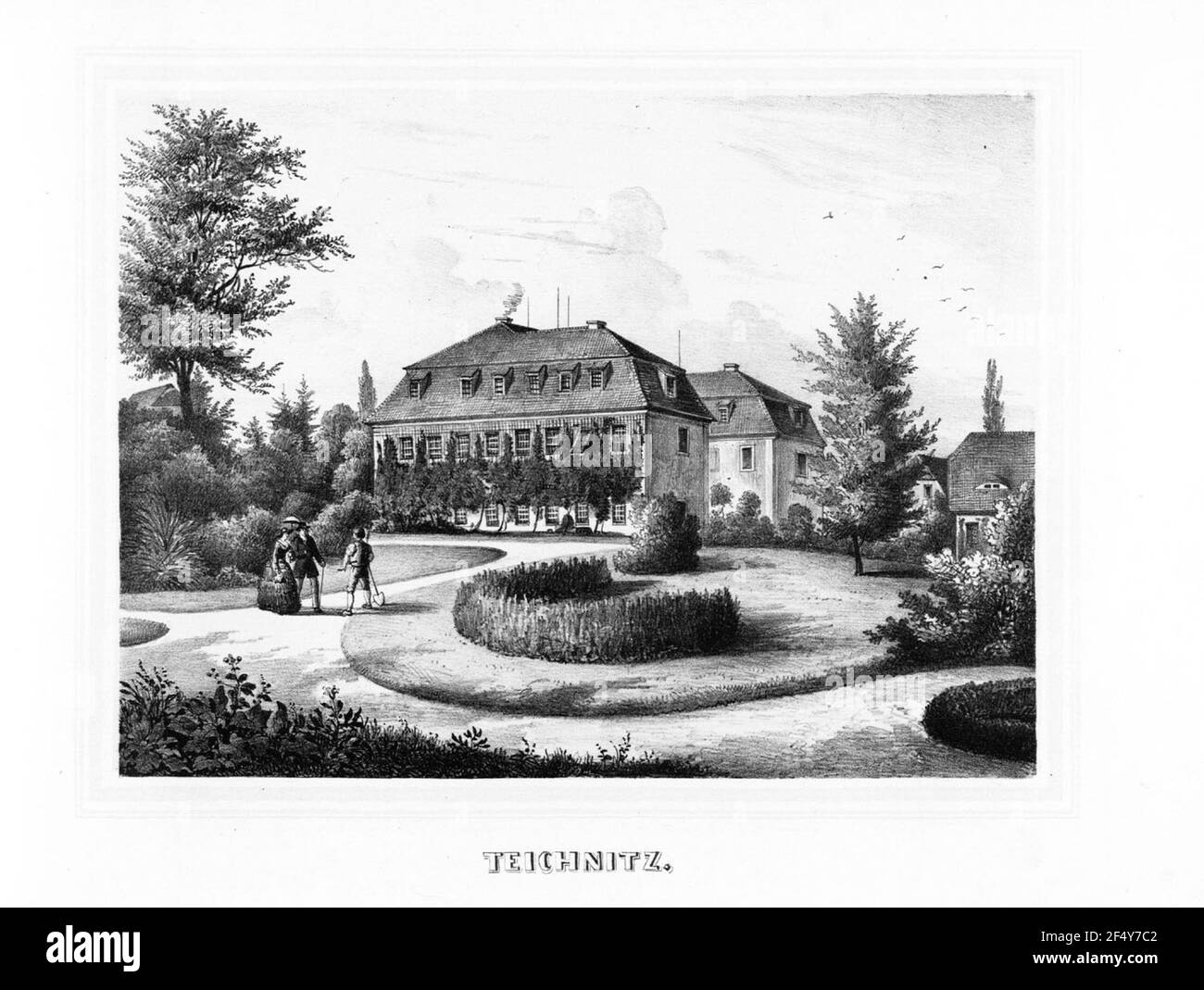 Teichnitz. Foto Stock