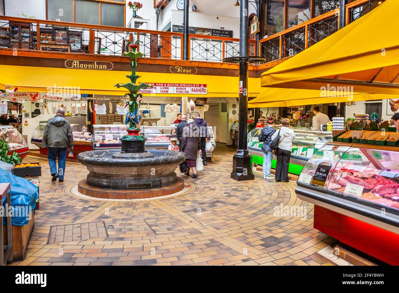 Il mercato inglese nella città di Cork, Irlanda. Il mercato è stato creato nel 1788 dalla comunità Protestante[Inglese} che gestiva la città. Foto Stock