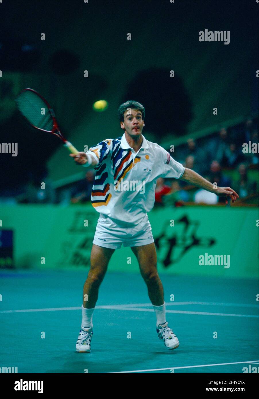 Il tennista svedese Anders Jarryd, Dubai Open 1993 Foto Stock