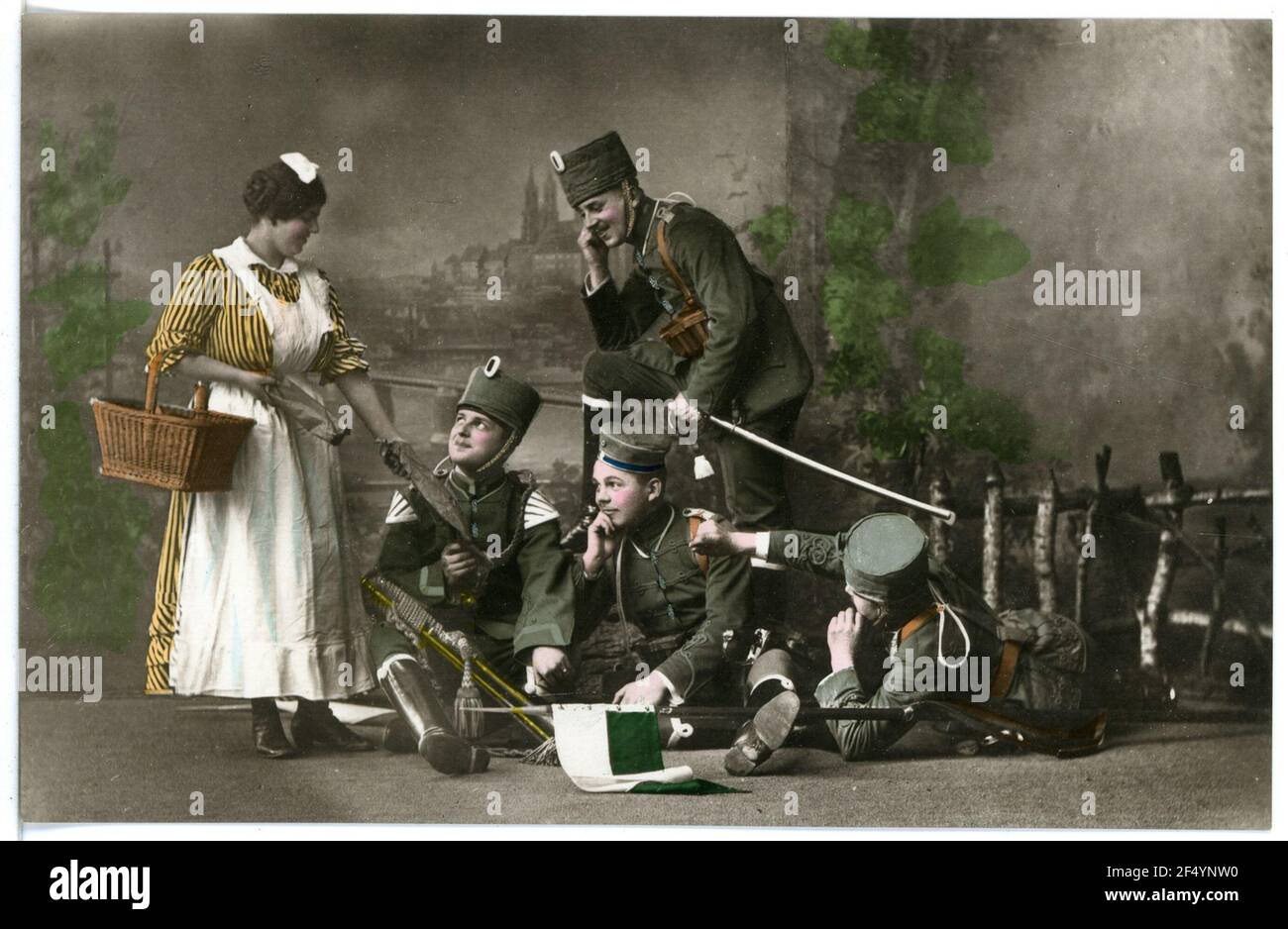 Pionieri - ragazza Meissen. Pionieri - ragazza Foto Stock