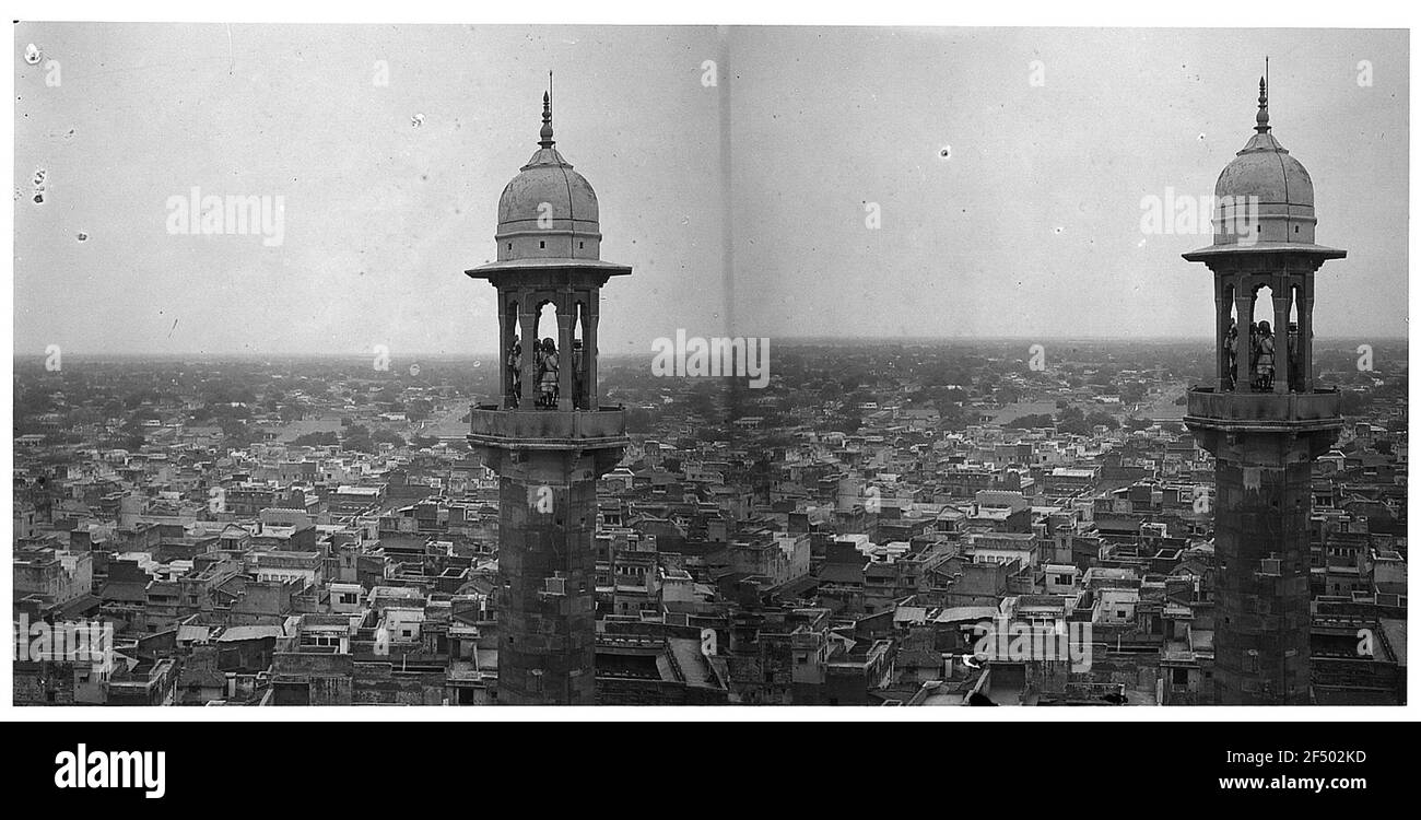 Cairo (Egitto). Vista dalla cittadella (?) Sulla città Foto Stock