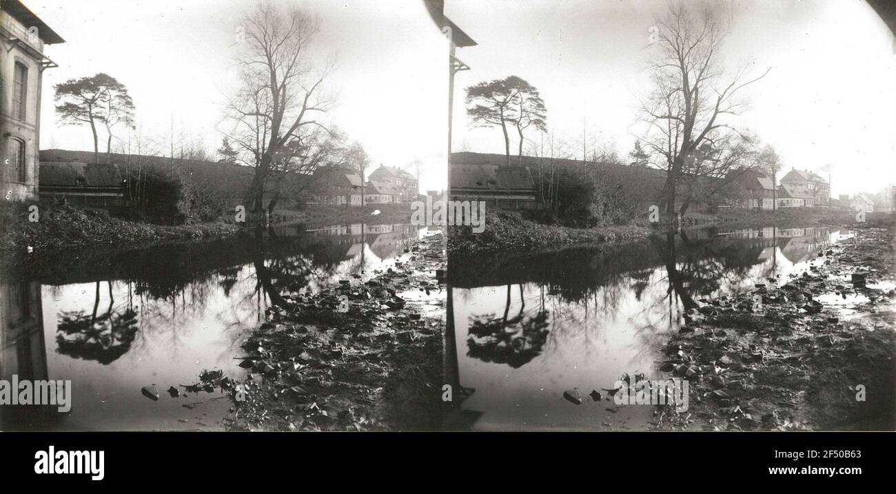 Seifhennersdorf. Banda. Vista verso l'alto Foto Stock