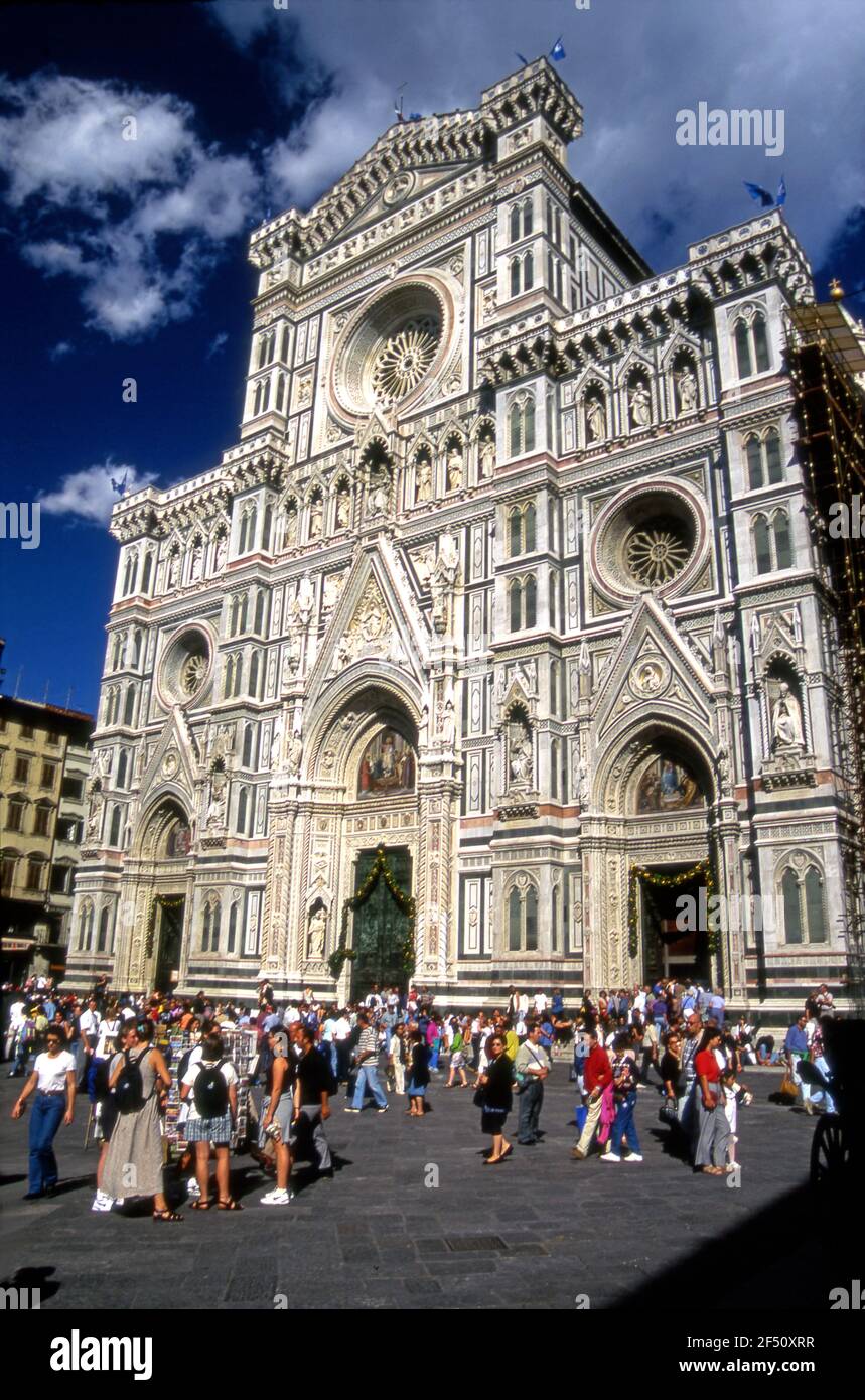 Cattedrale di Firenze, Italia Foto Stock