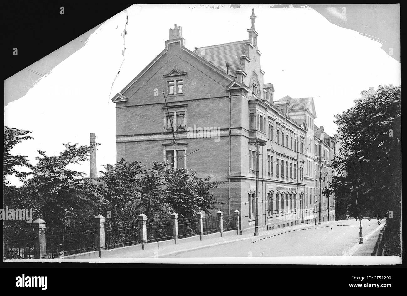 Freiberg. Istituzione sperimentale tedesca per l'industria della pelle Foto Stock