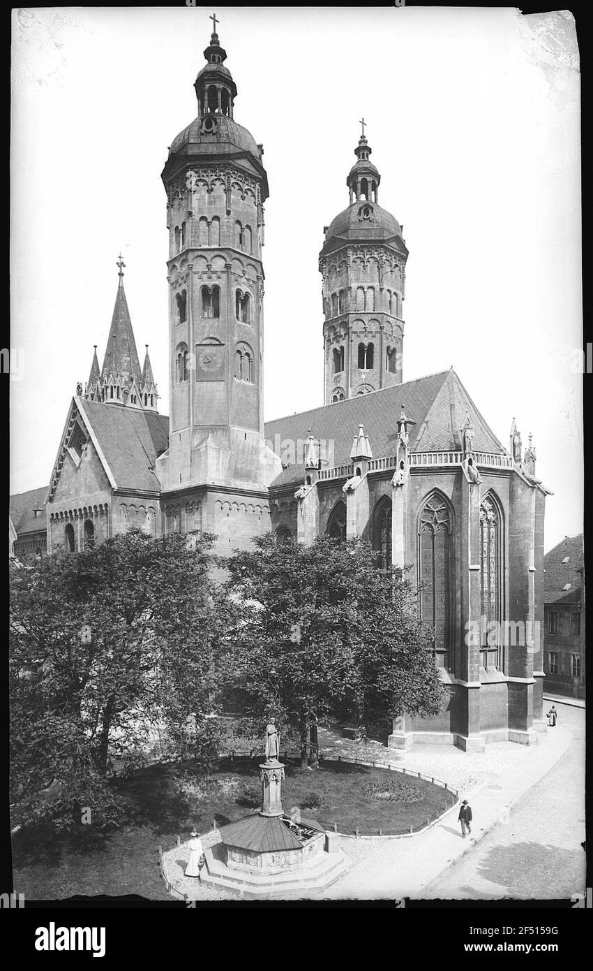 Naumburg. Dom Foto Stock