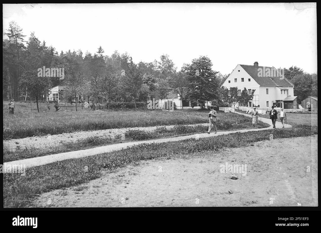 Carlsbad. Città. Ristorante Forest 'St. Leonhard Foto Stock