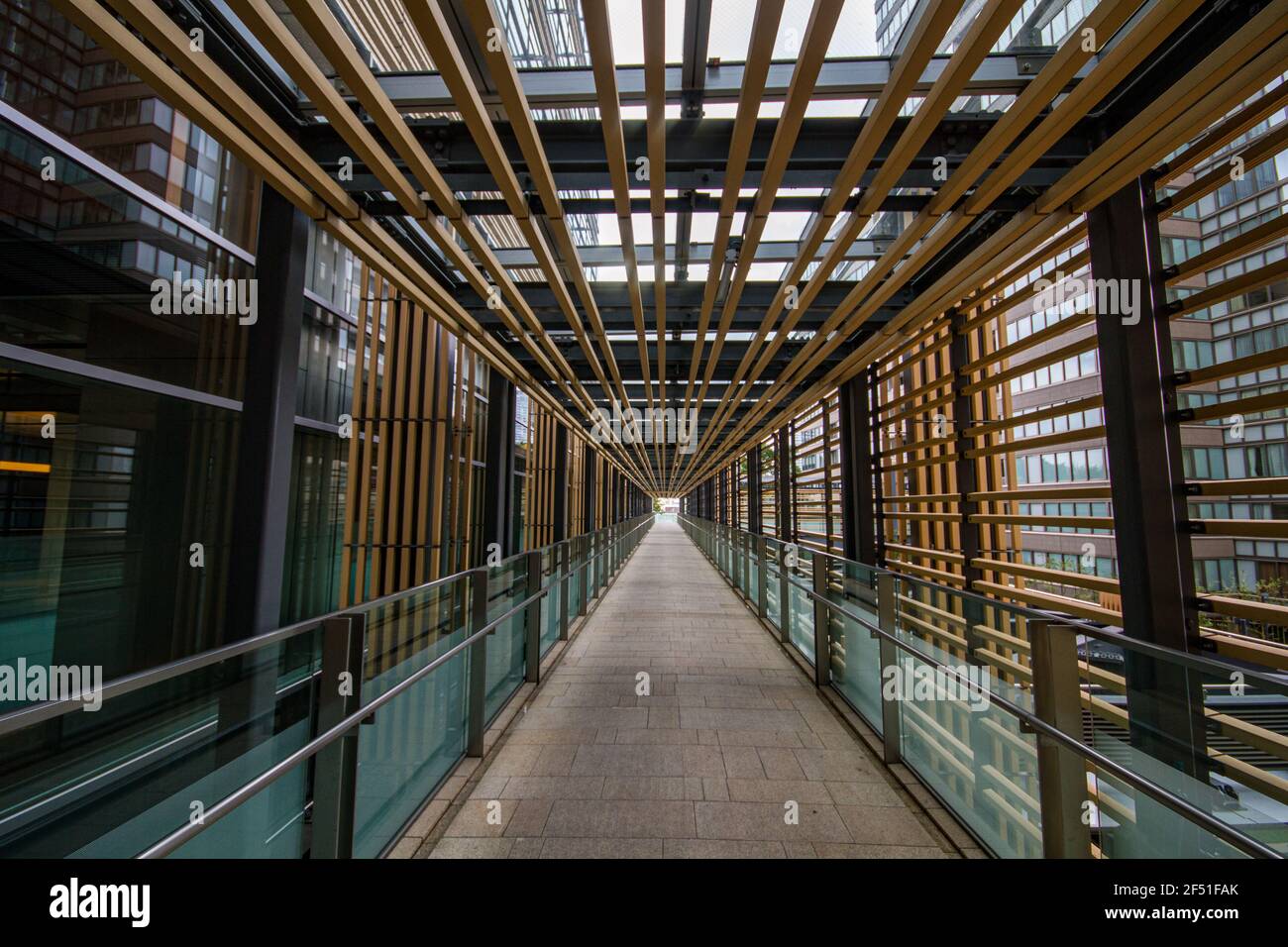 Linee di testa quadrate Foto Stock