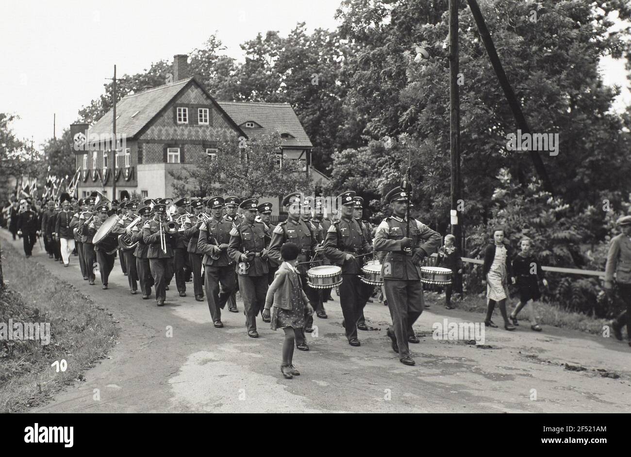 Paging. 10: Spielmannszug Foto Stock