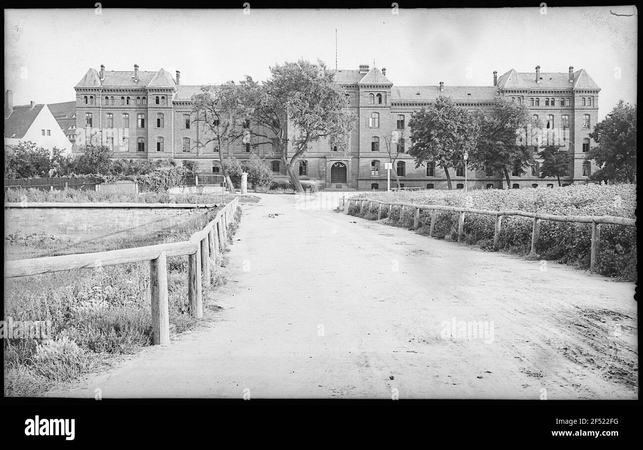 Torgau. Caserma d. Stile del campo.-Regiments No. 74 Foto Stock