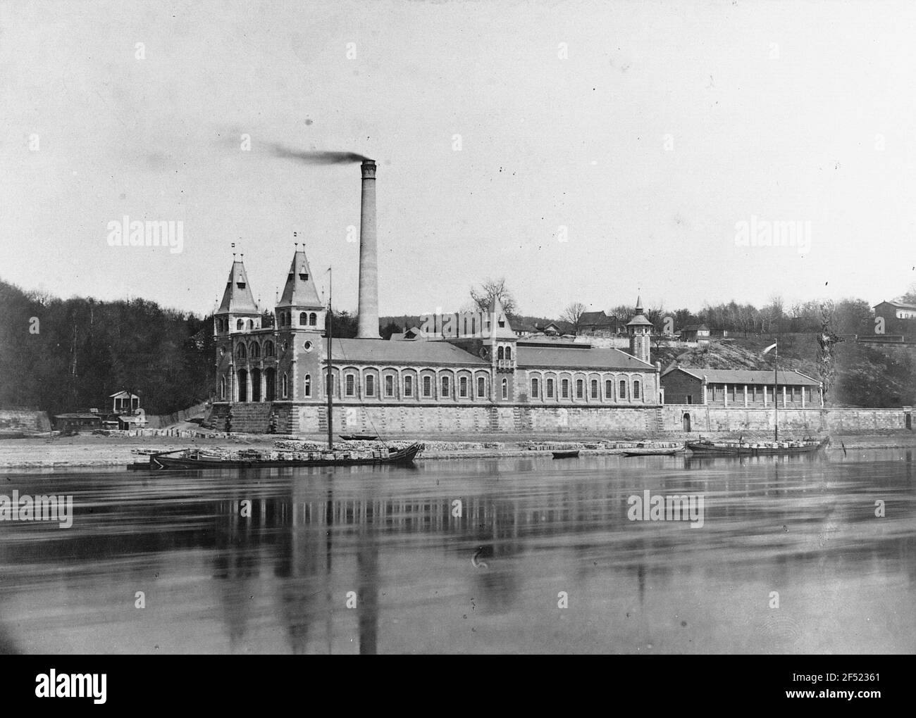 Opere d'acqua urbane Foto Stock