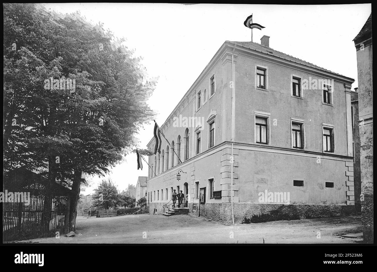 Klein-Wolmsdorf. Gasthof e birreria Foto Stock