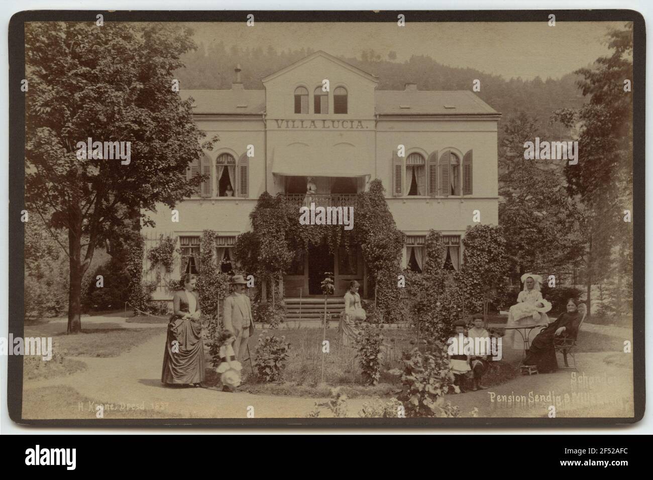 Villa Lucia Foto Stock