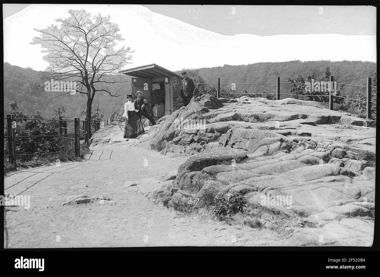 Bodetal. Sul crine Foto Stock