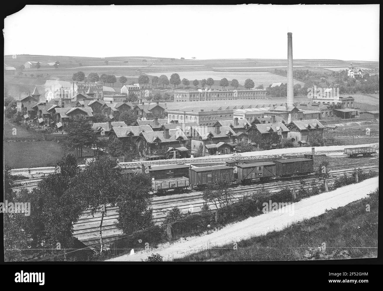 Adorf. Arte tessitura Claviez & Co. Foto Stock