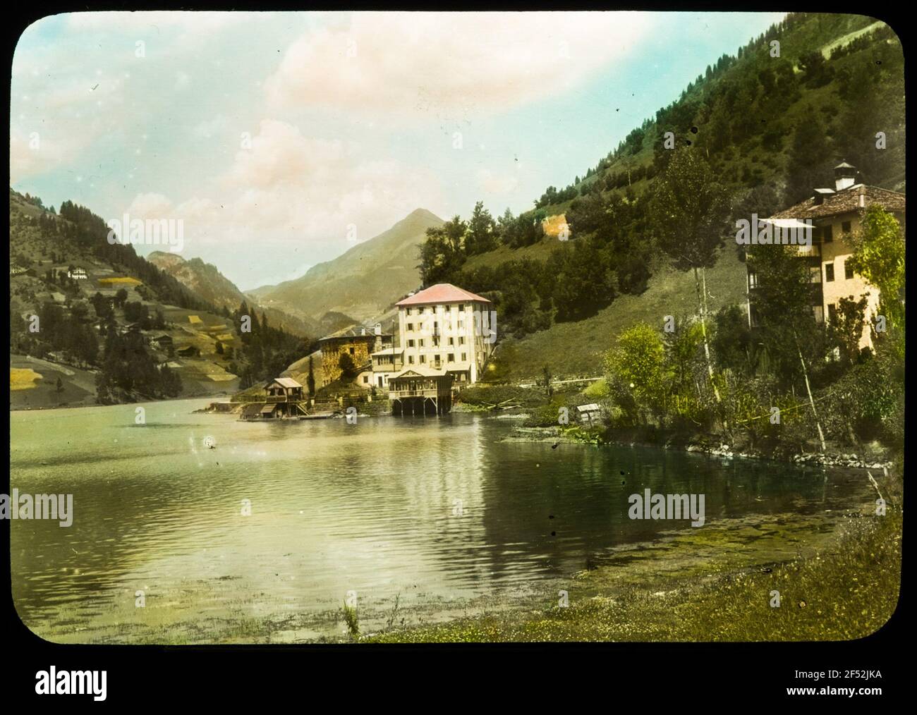 Lago di Alleghe Foto Stock