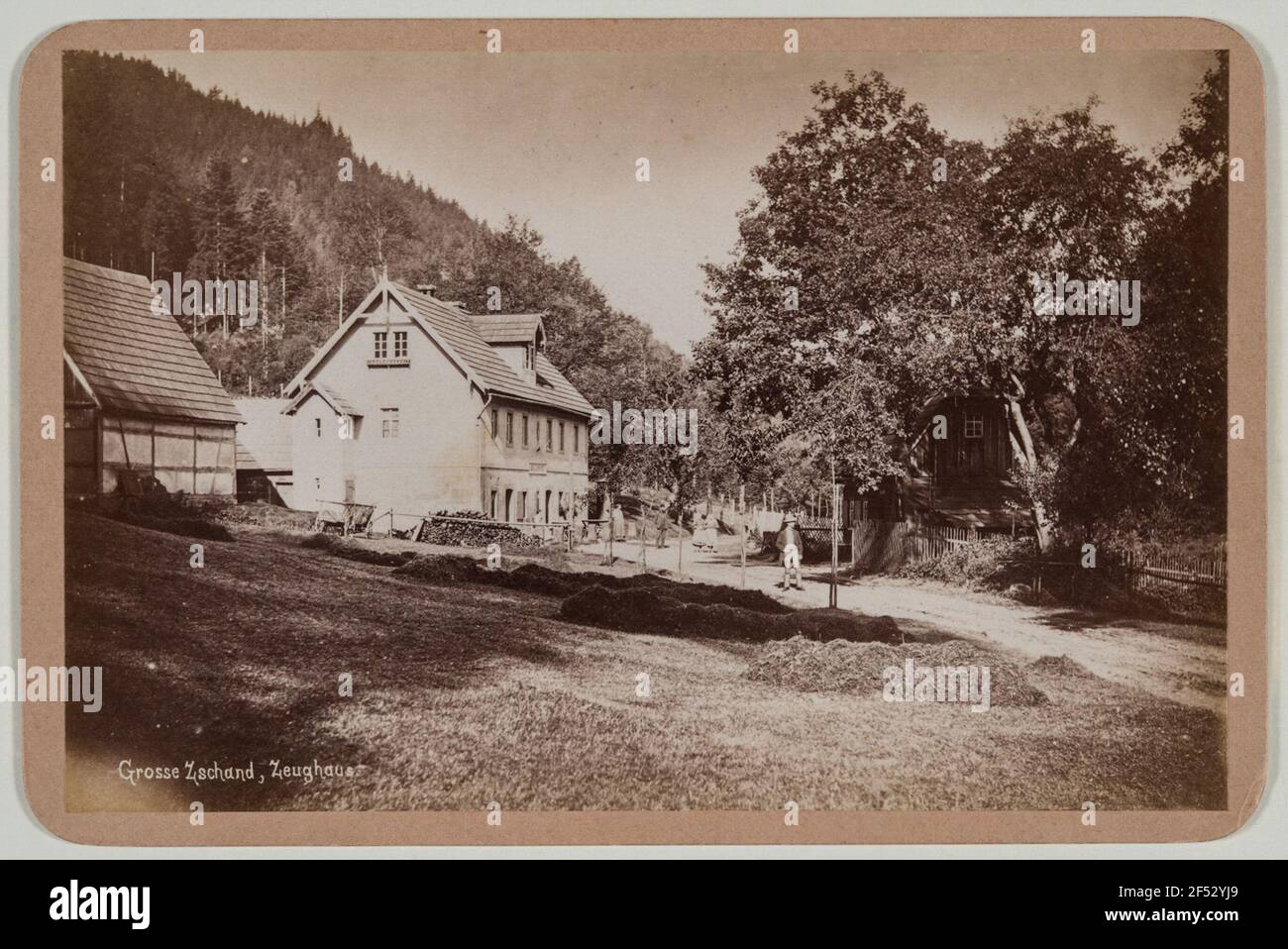 Sebnitz-Ottendorf. Aresior in Gran Zschand Foto Stock