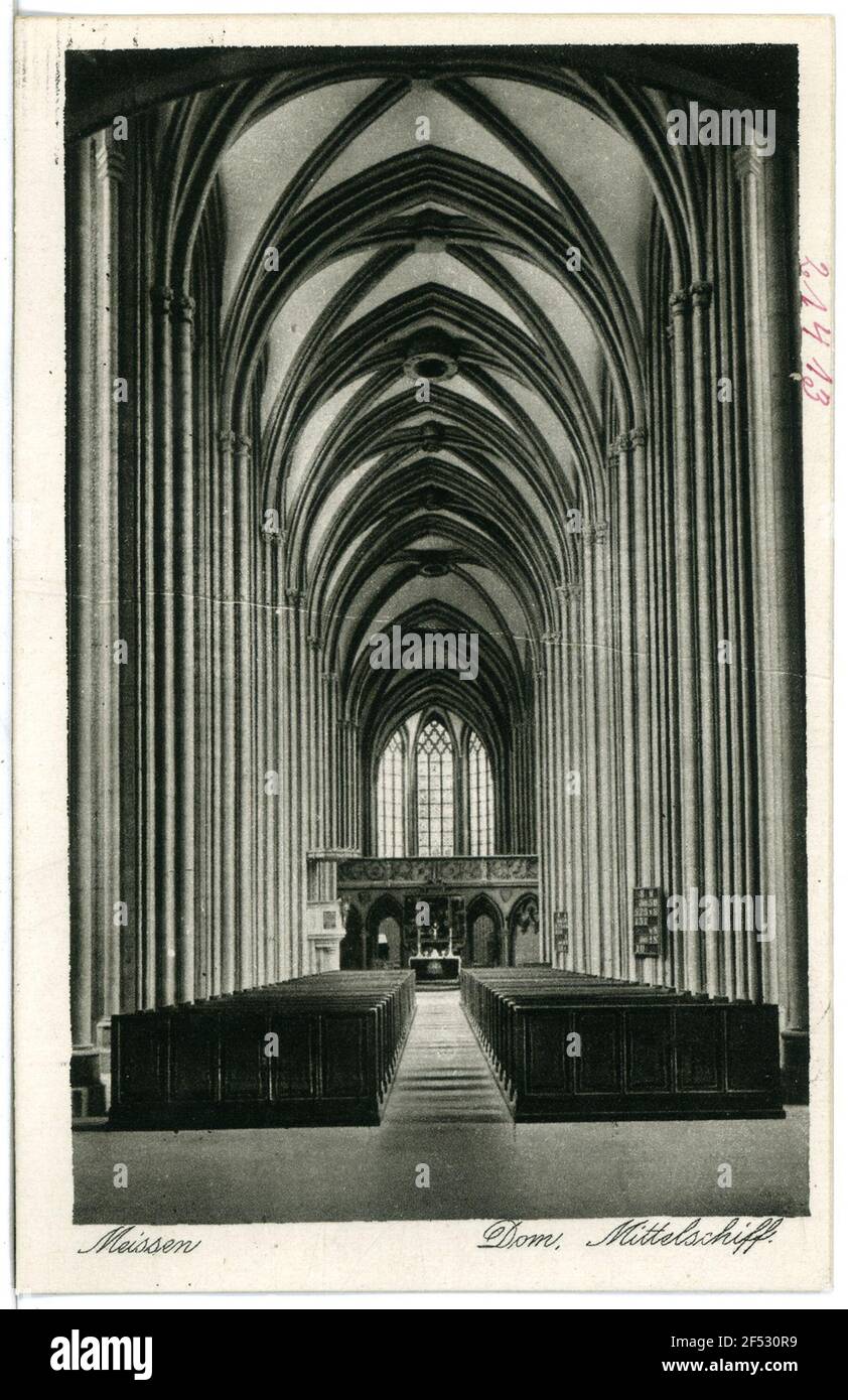 Cattedrale Meissen. Cattedrale Foto Stock