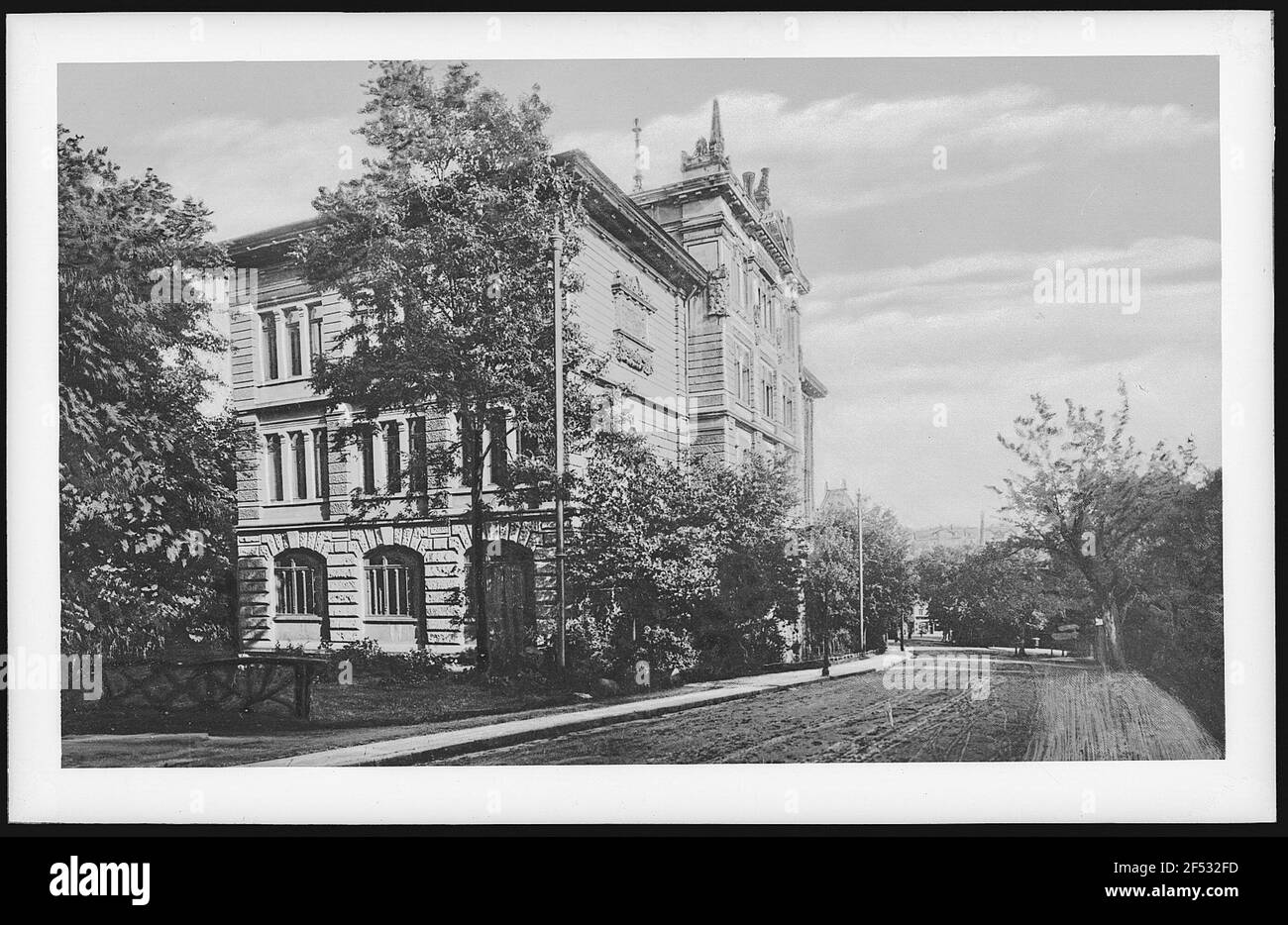 Mittweida. Technikum, Istituto elettrotecnico Foto Stock