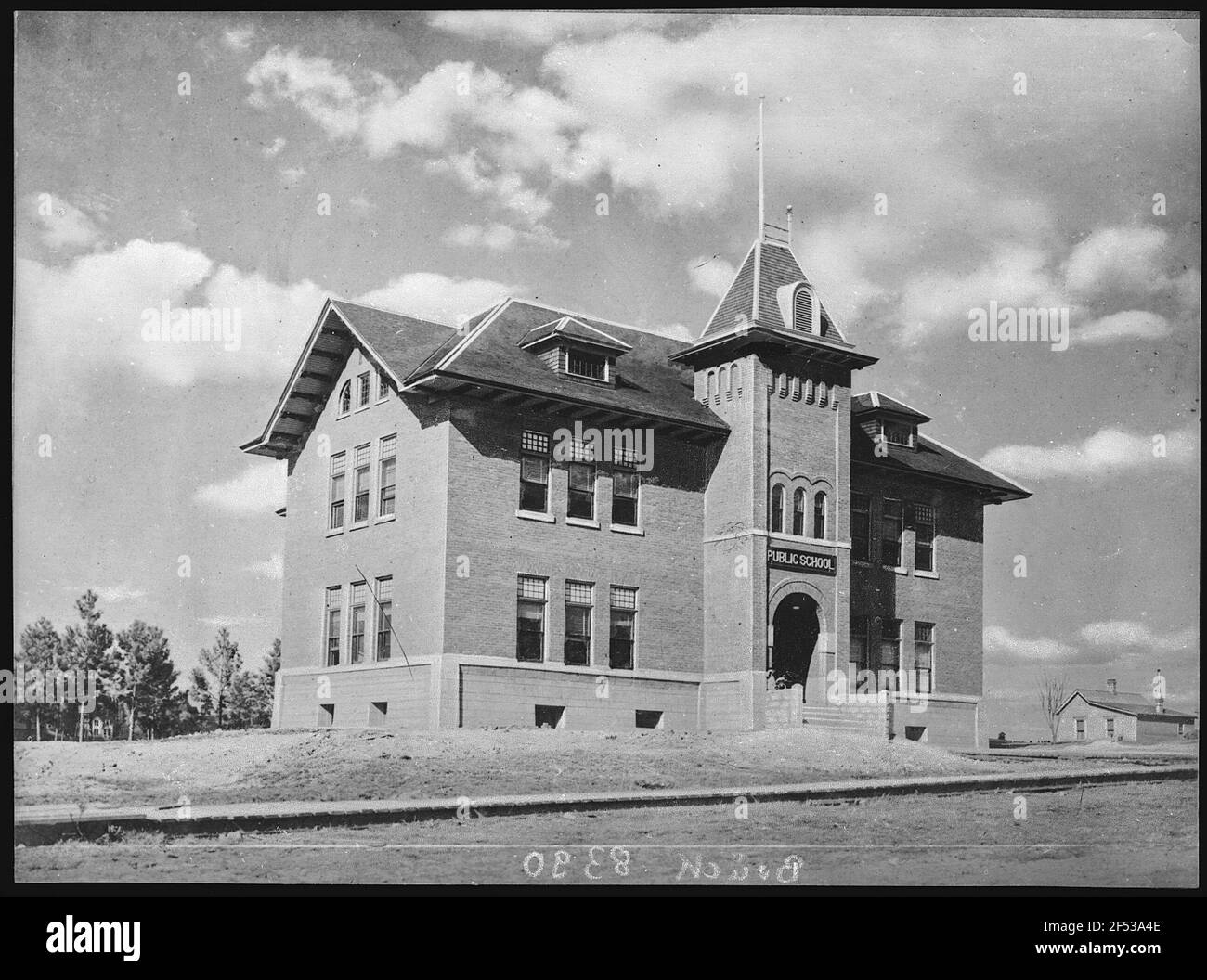 Palouse. South Side School, Palouse, Washington. Foto Stock