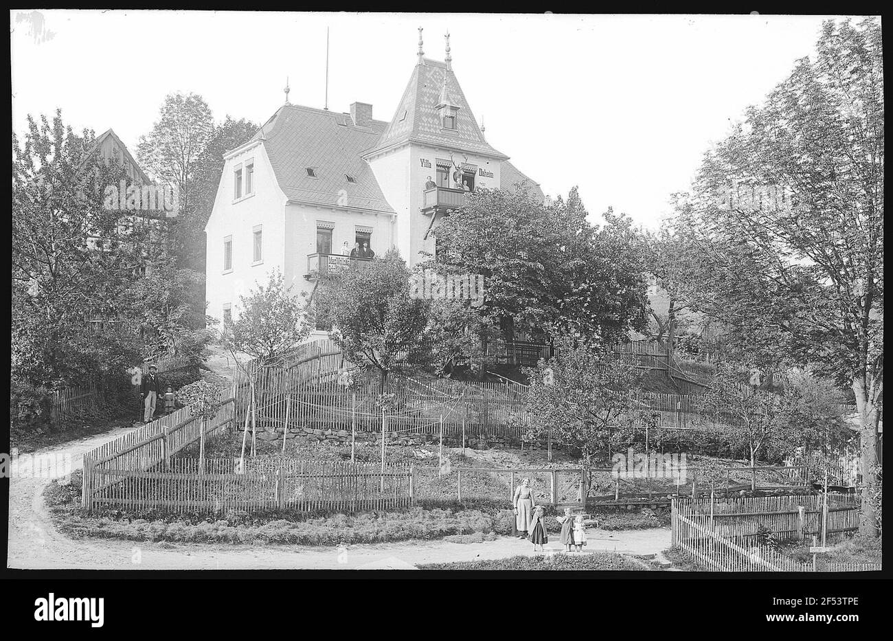 Kipsdorf. Villa Daheim Foto Stock