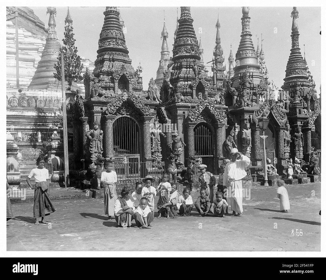 Shwedagon pagoda Foto Stock