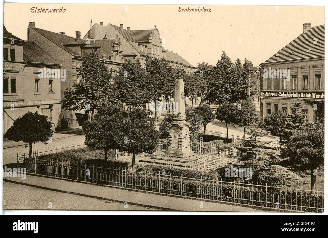 Memoriale Elsterwerda. Memoriale Foto Stock