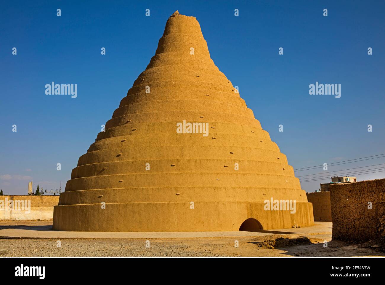 Geografia / viaggio, Ice house, Abarkuh, vista esterna, Additional-Rights-Clearance-Info-not-available Foto Stock