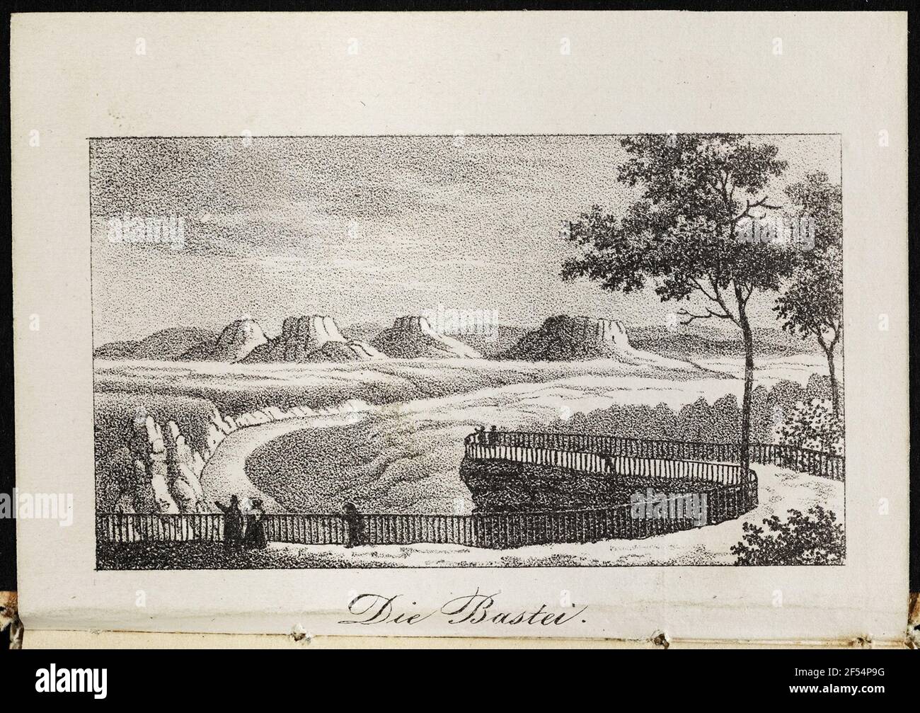 Il Bastei Foto Stock