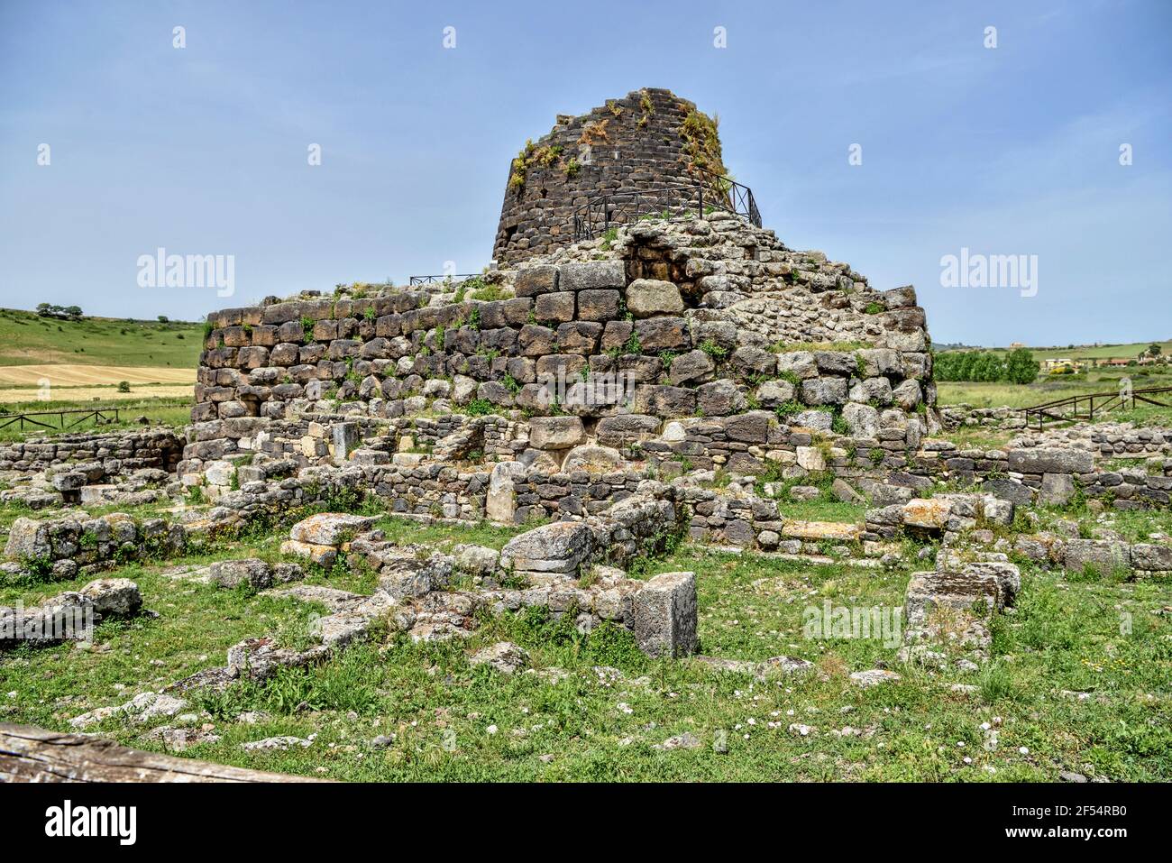 Geografia / viaggio, Italia, Sardegna, nuraghe Santu Antine, scavi in bronzo nei pressi di Torralba, Provises, Additional-Rights-Clearance-Info-Not-Available Foto Stock