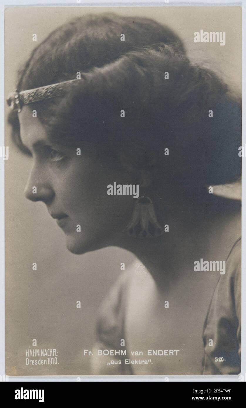 Elisabeth Boehm van Endert come trailer Foto Stock