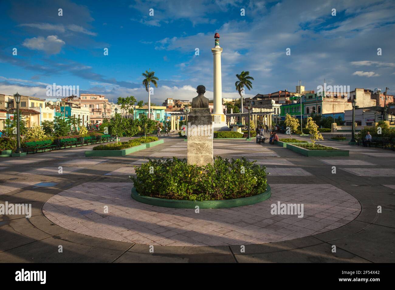 Cuba, Provincia di Santiago de Cuba, Santiago de Cuba, Plaza de Marta Foto Stock