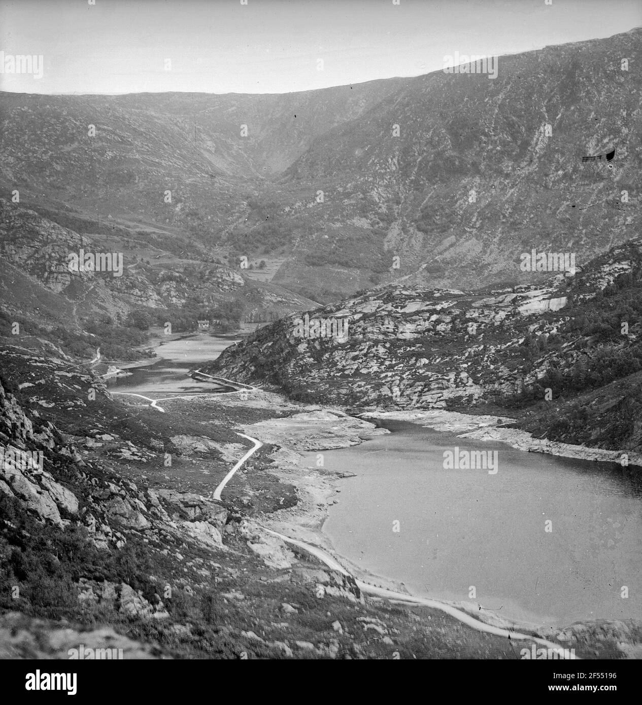 Norvegia: Paesaggio fiordo Foto Stock