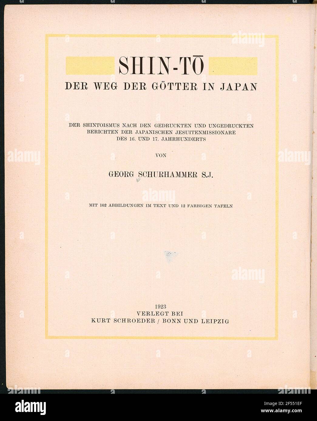 Shin-T? : la via degli dei in Giappone; lo shintoismo secondo le relazioni stampate e senza faticosa dei Missionari Gesuiti giapponesi del XVI e XVII secolo Foto Stock Shin-T? : la via degli dei in Giappone; lo shintoismo secondo le relazioni stampate e senza faticosa dei Missionari Gesuiti giapponesi del XVI e XVII secolo Foto Stock