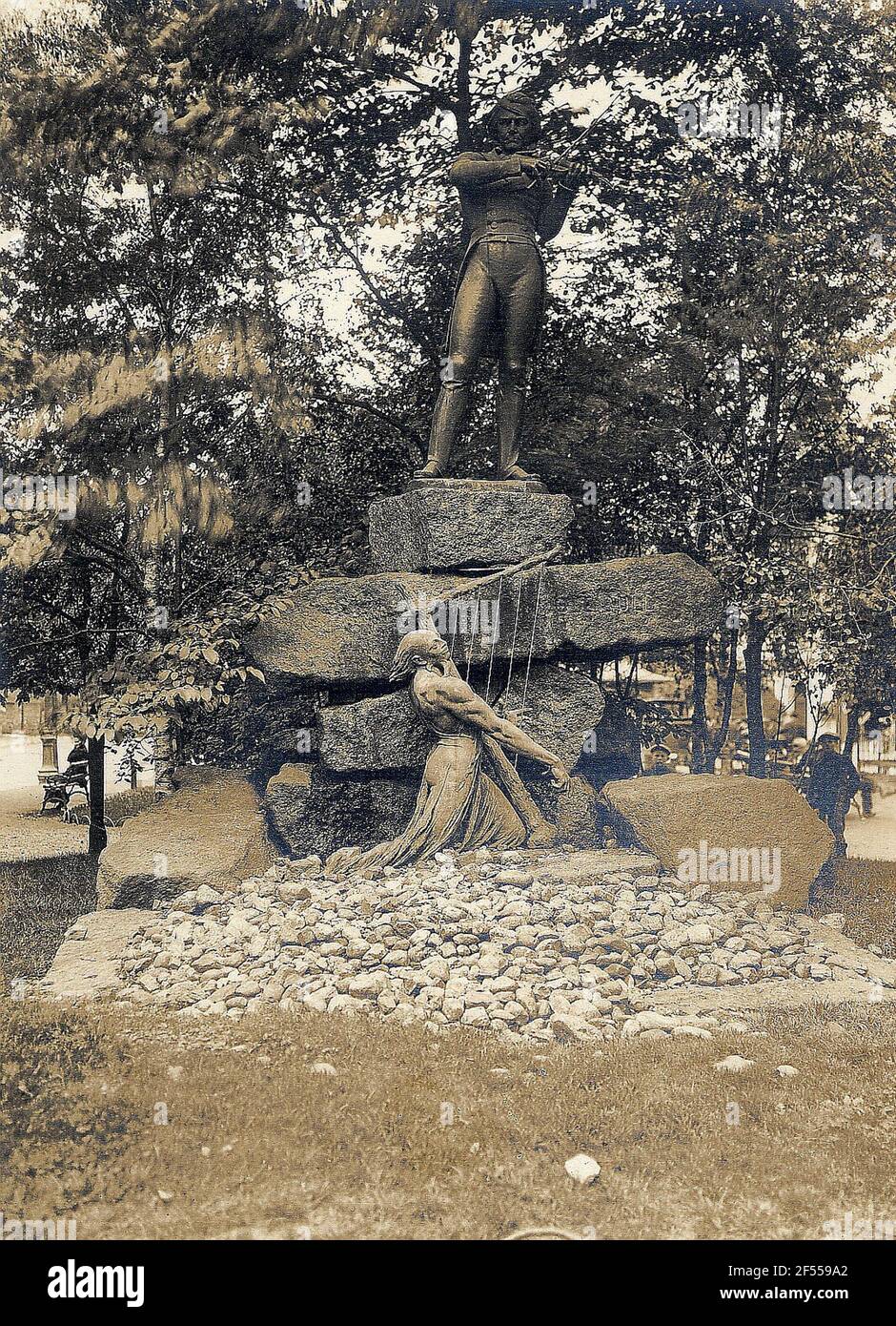 Montagne. Memorial Ole Bulls Foto Stock