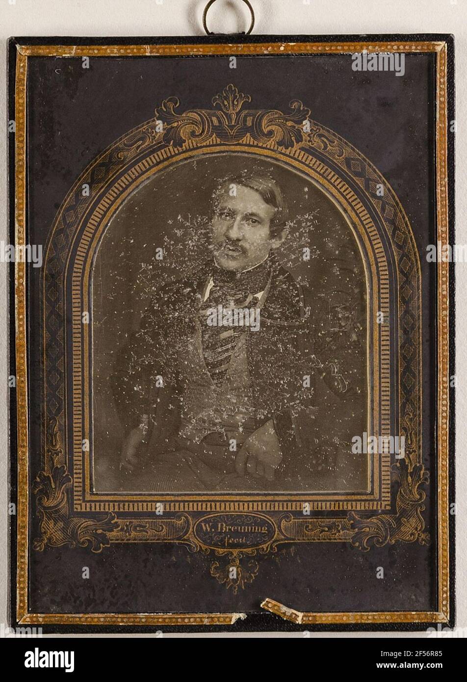 Friedrich Wilhelm Lucas (1815-1872), Teatermaler di Amburgo. . Foto Stock