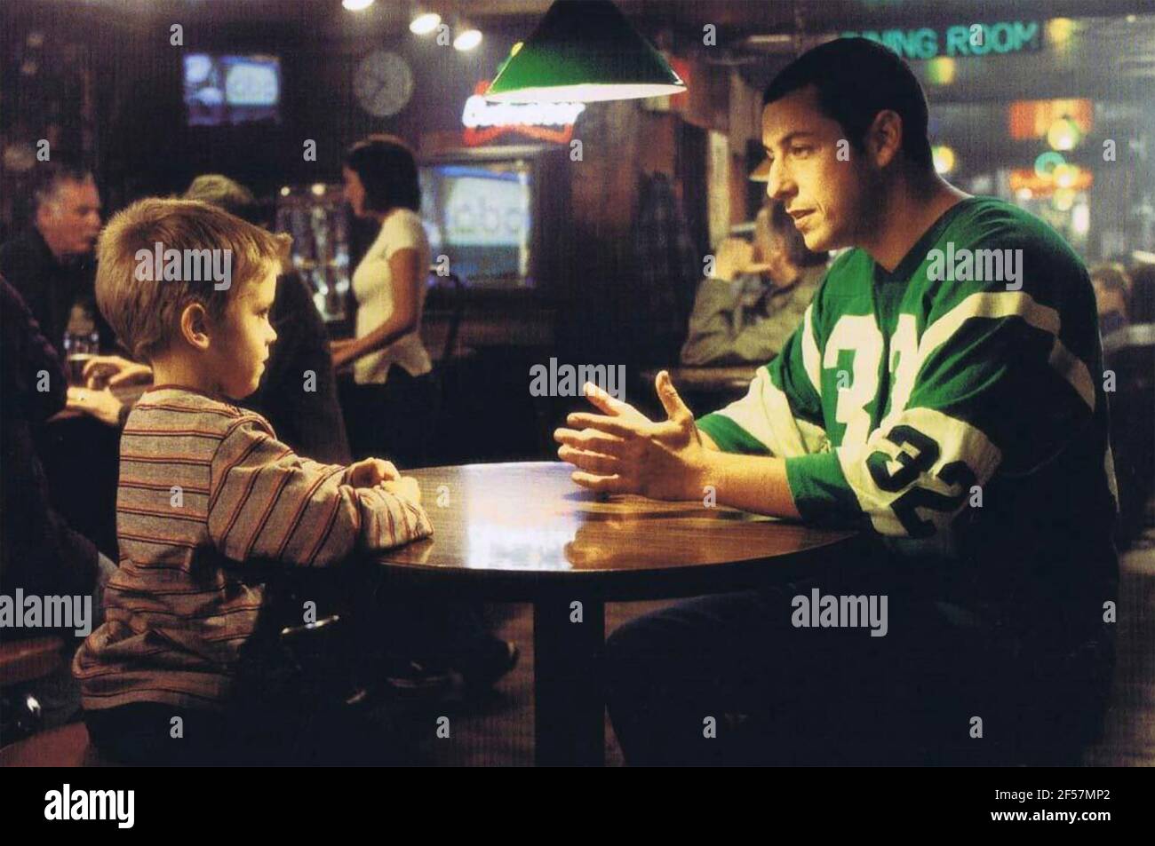 BIG DADDY 1999 Columbia Pictures film con Adam Sandler e. Uno dei due gemelli identici Cole e Dylan Sprouse Foto Stock