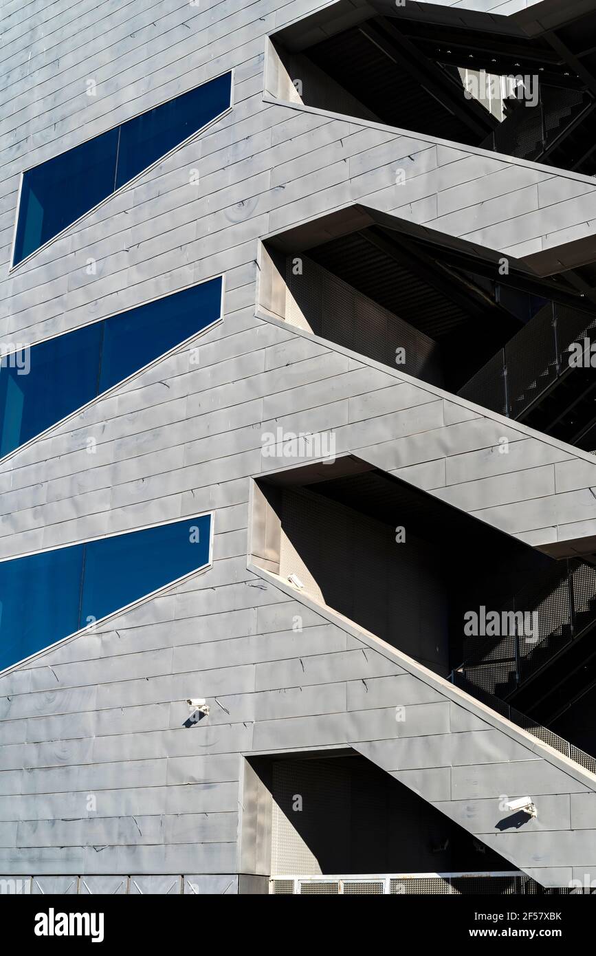 22 distretto di @ a Barcellona, Museo del Design, Catalogna, Spagna. Foto Stock