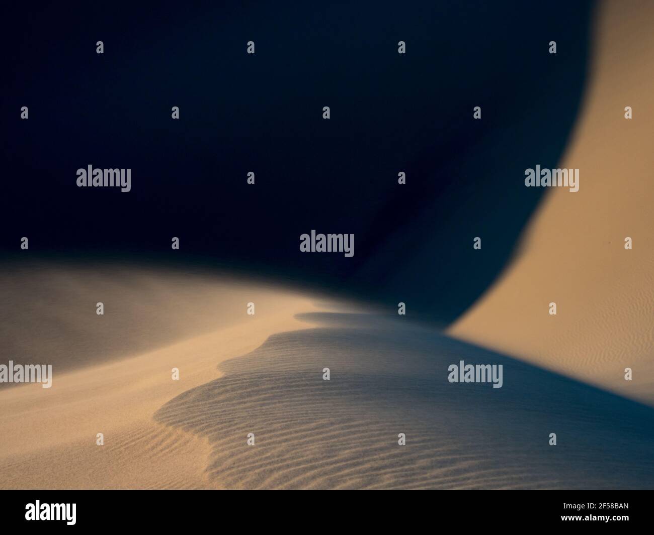 Le dune Ibex nel remoto Death Valley National Park, California, USA Foto Stock