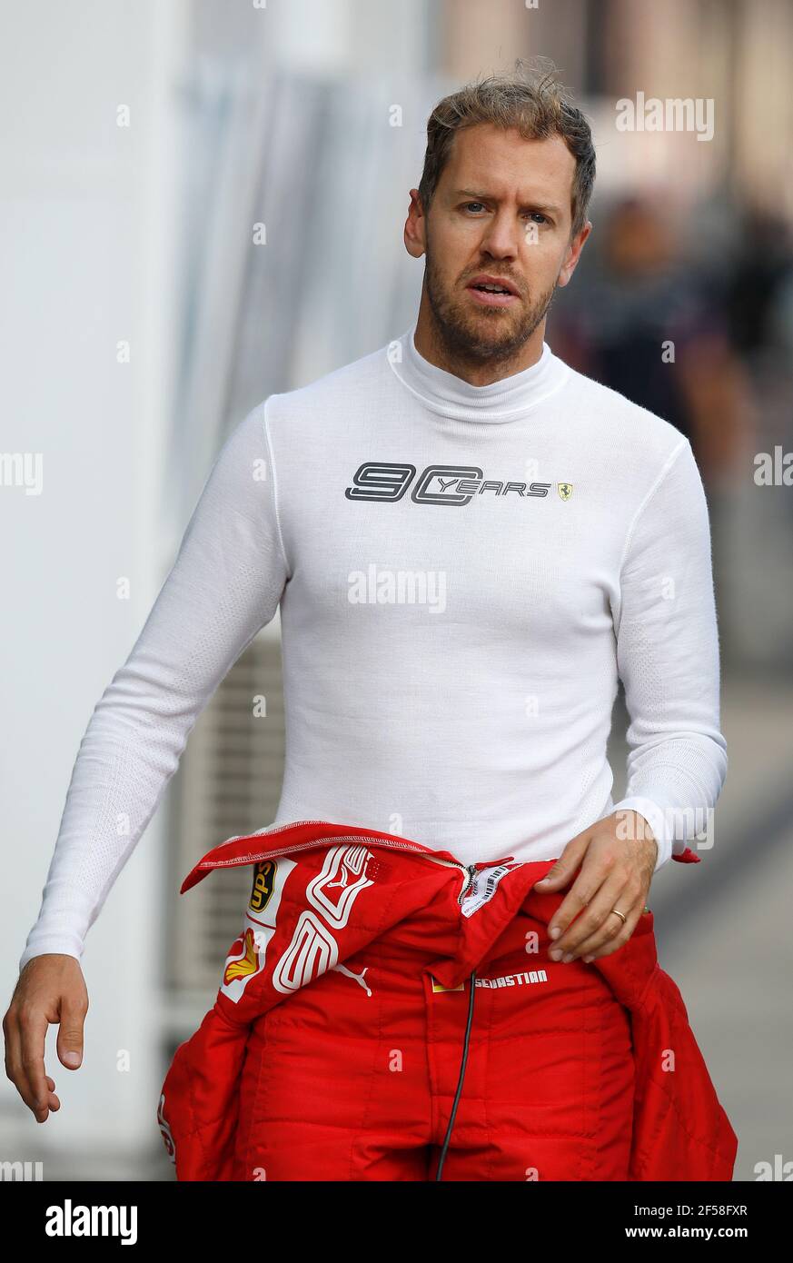 File photo datato 12-07-2019 di Sebastian Vettel. Data di emissione: Giovedì 25 marzo 2021. Foto Stock