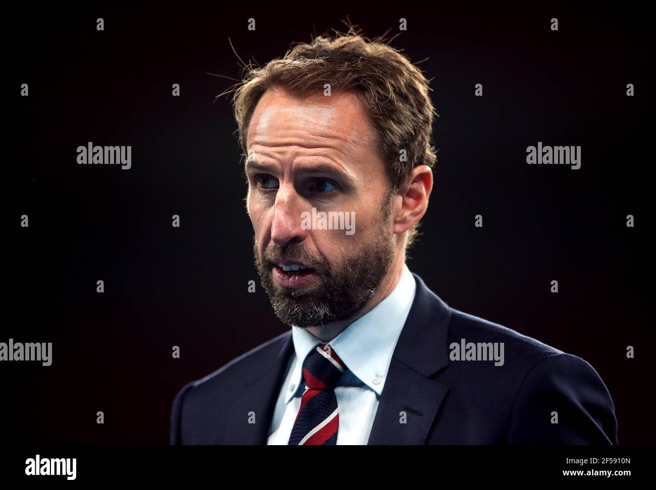 File foto datata 14-10-2020 del direttore d'Inghilterra Gareth Southgate. Data di emissione: Giovedì 24 marzo 2021. Foto Stock